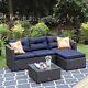 Outdoor Rattan Sectional Sofa Patio Sofa Corner Garden Patio Furniture Sofa Set