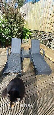 Outdoor rattan garden furniture multiple items available together/separately