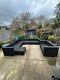 Outdoor Rattan Garden Furniture Set Used. No Cushions