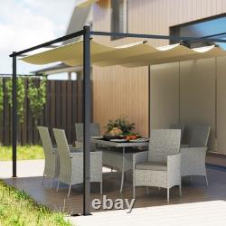 Outsunny 6 Seater Rattan Garden Furniture Set with Cushions, Grey