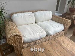 Premium Rattan Conservatory / Garden Room Furniture Set In Excellent Condition