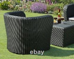 Rattan Bistro Garden Furniture Tete a Tete Set High Quality Fast Delivery