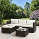 Rattan Corner Sofa Set Garden Furniture