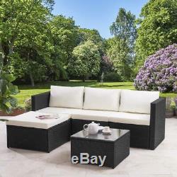 Rattan Corner Sofa Set Garden Furniture