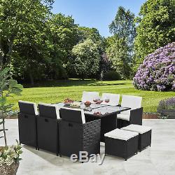 Rattan Cube Garden Furniture Patio Set