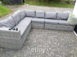 Rattan Garden Furniture 6 Seater