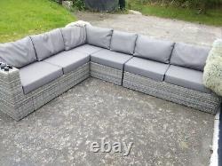 Rattan Garden Furniture 6 Seater