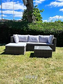 Rattan Garden Furniture Corner Sofa Lounge Set Garden Furniture