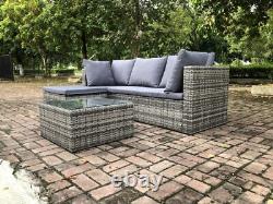 Rattan Garden Furniture Corner Sofa Lounge Set Garden Furniture