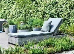 Rattan Garden Furniture Enzo Range In or Outdoor RETURNED Sun Lounger