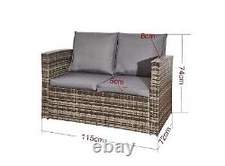 Rattan Garden Furniture Outdoor Corner Sofa Patio Garden Available In 3 Design