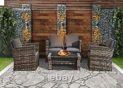 Rattan Garden Furniture Outdoor Corner Sofa Patio Garden Available In 3 Design