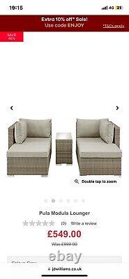 Rattan Garden Furniture Set Combo Sectional Modular Patio Sofa Outdoor Patio