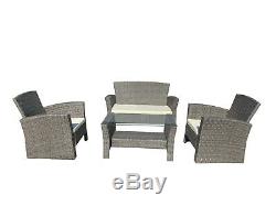 Rattan Garden Furniture Set Conservatory Patio Outdoor Table Chairs Sofa Various