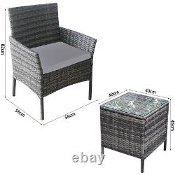 Rattan Garden Furniture Set Sofa Chairs Table Conservatory Outdoor Patio Set Uk