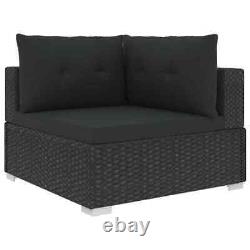 Rattan Garden Furniture Sofa Lounger Outdoor Patio Wicker New With Coffee Table