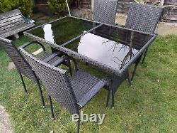 Rattan Garden Furniture Table And Chairs Set