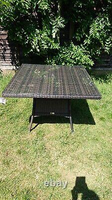 Rattan Garden Furniture Table Only