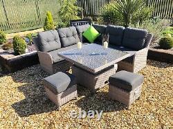 Rattan Garden Furniture corner Sofa Set