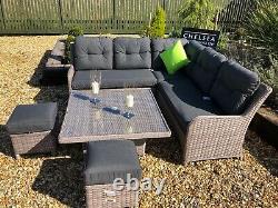 Rattan Garden Furniture corner Sofa Set