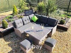 Rattan Garden Furniture corner Sofa Set