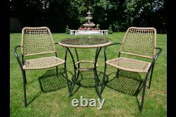 Rattan Patio set Table & chairs Garden Furniture Outdoor Chairs & Table Set 8112