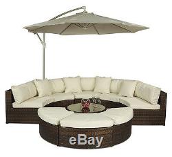 Rattan Sofa Garden Outdoor Furniture Set Monaco