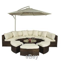 Rattan Sofa Garden Outdoor Furniture Set Monaco