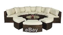 Rattan Sofa Garden Outdoor Furniture Set Monaco