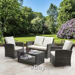 Rattan Sofa Set 4 Seater Garden Furniture