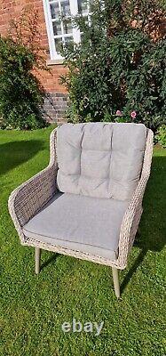 Rattan garden furniture