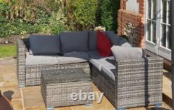 Rattan garden furniture