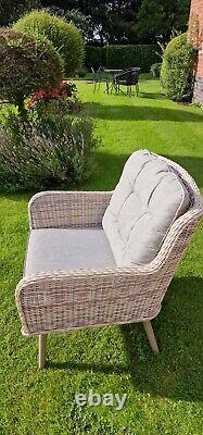 Rattan garden furniture