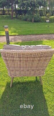 Rattan garden furniture