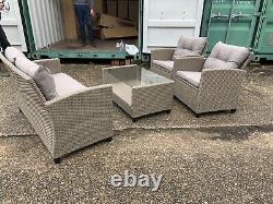 Rattan garden furniture set