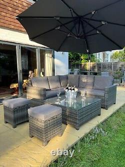 Rattan garden furniture set olympic offer