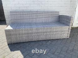 Rattan garden furniture used