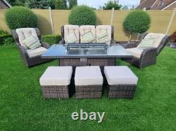 Rattan garden patio furniture sets used