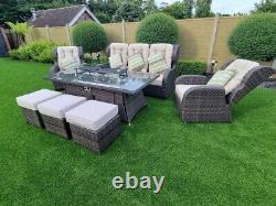 Rattan garden patio furniture sets used