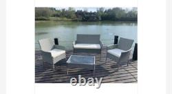 Rattan garden set furniture