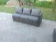Rattan Left Single Arm 3 Seater Lounge Sofa Outdoor Garden Furniture In Grey