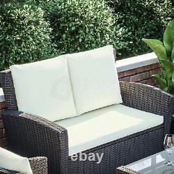 SALE 4 Seater Garden Rattan Patio Brown