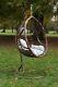 Swing Hanging Egg Chair With Cushion Patio Garden Outdoor Pe Rattan Furniture
