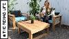 The 40 Patio Coffee Table Easy Diy Project