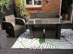 Used Grey Rattan Garden Furniture