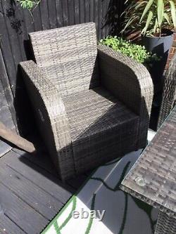 Used Grey Rattan Garden Furniture