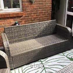 Used Grey Rattan Garden Furniture